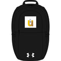Yellow Letter U Monogram Backpack | Embroidered Under Armour Style Backpack