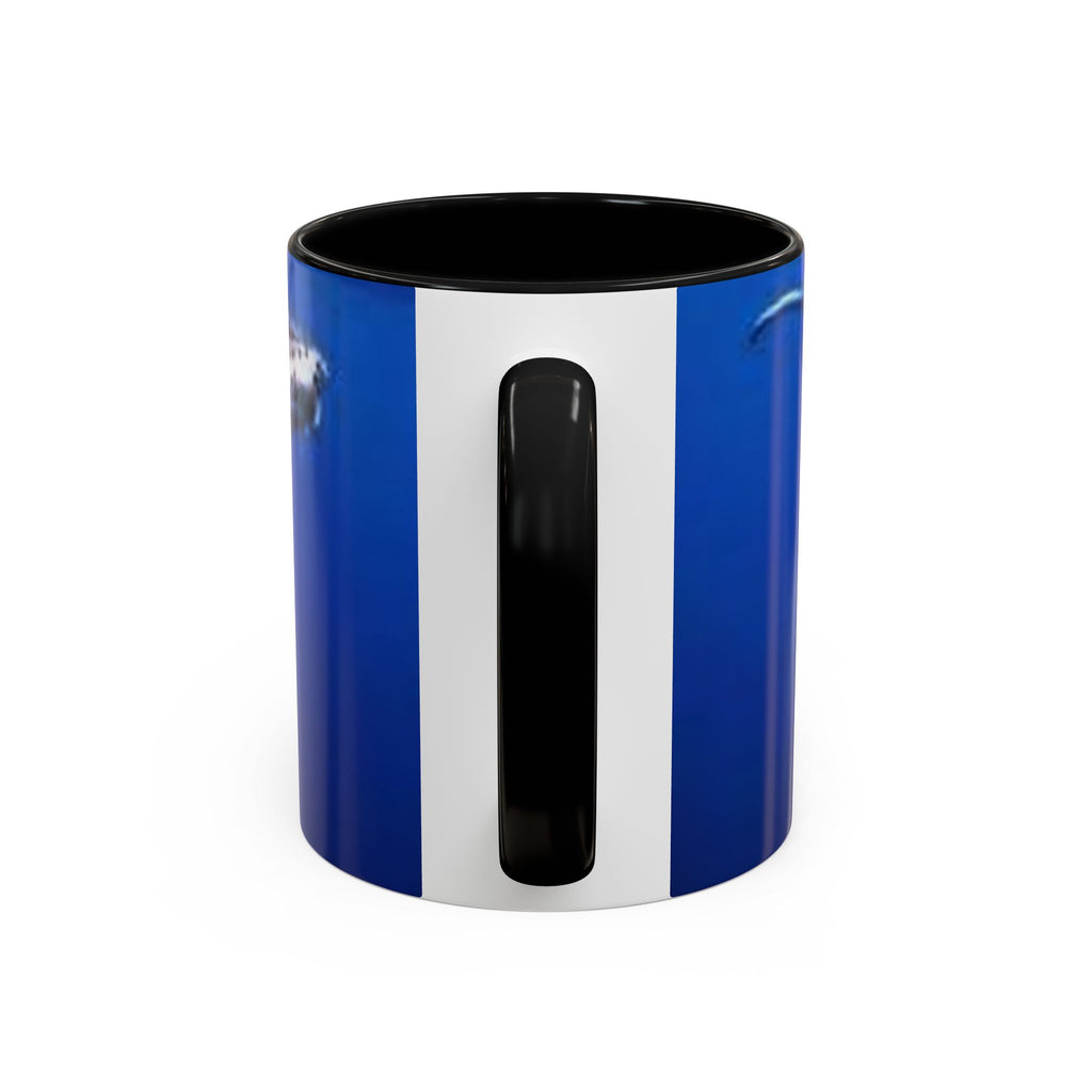 Humpback Whale Ocean Photo Accent Coffee Mug | Whale Lover Mug
