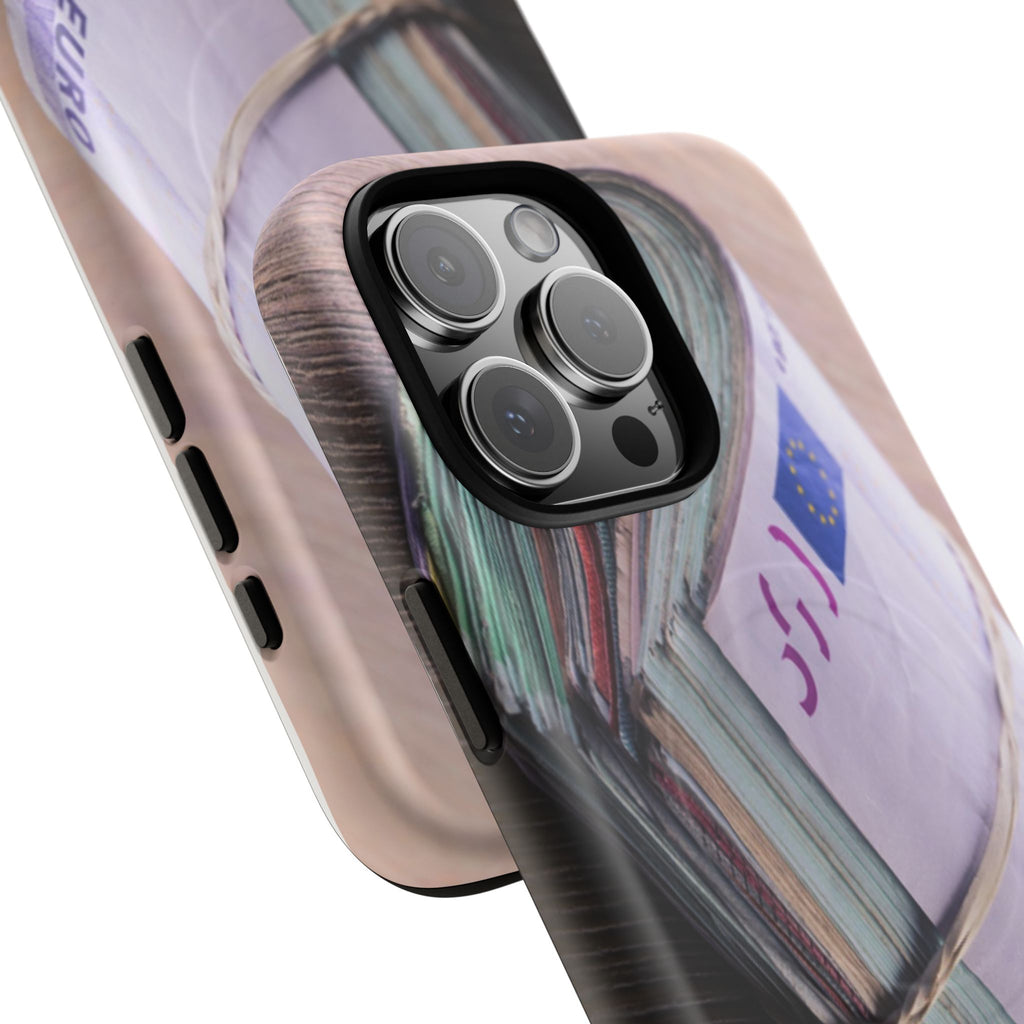 Stack of Euro Banknotes Phone Case | Money Roll iPhone Case, Cash Print