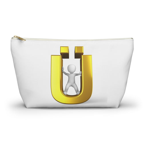 Pochette accessoire personnage aimant 3D doré