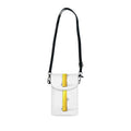 Yellow letter i Cell Phone Wallet | Crossbody Phone Pouch