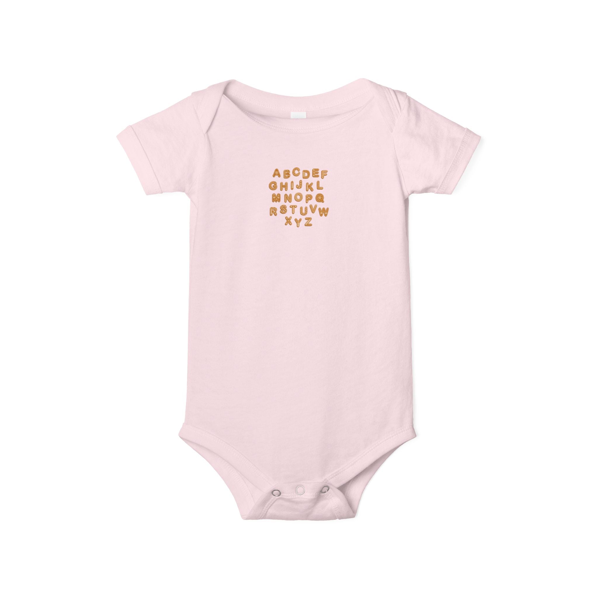 Body de bébé alphabétique manuscrit | Grenouillère