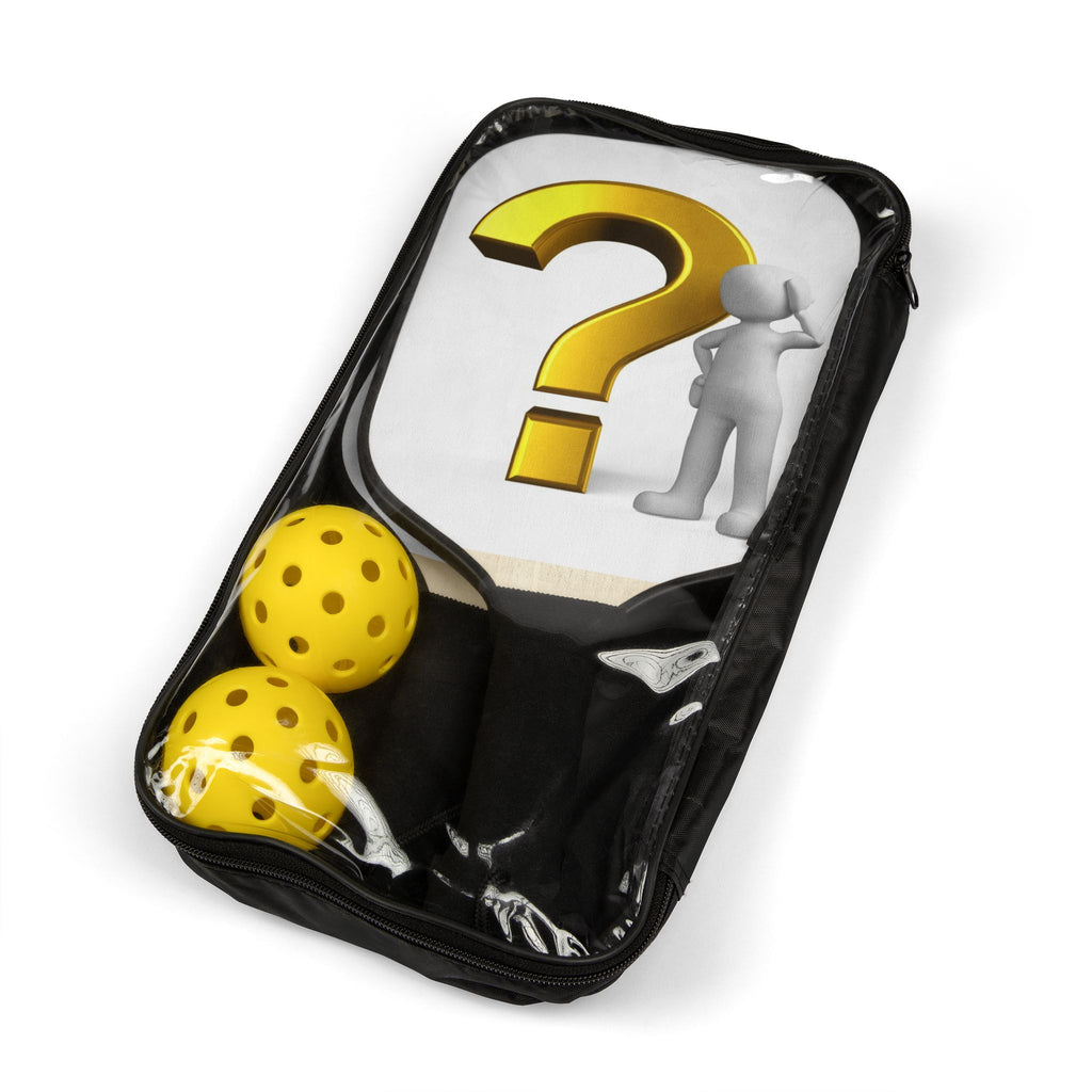 Question Mark Figure Pickleball Paddle Kit | Pickleball Kit, Paddle Set