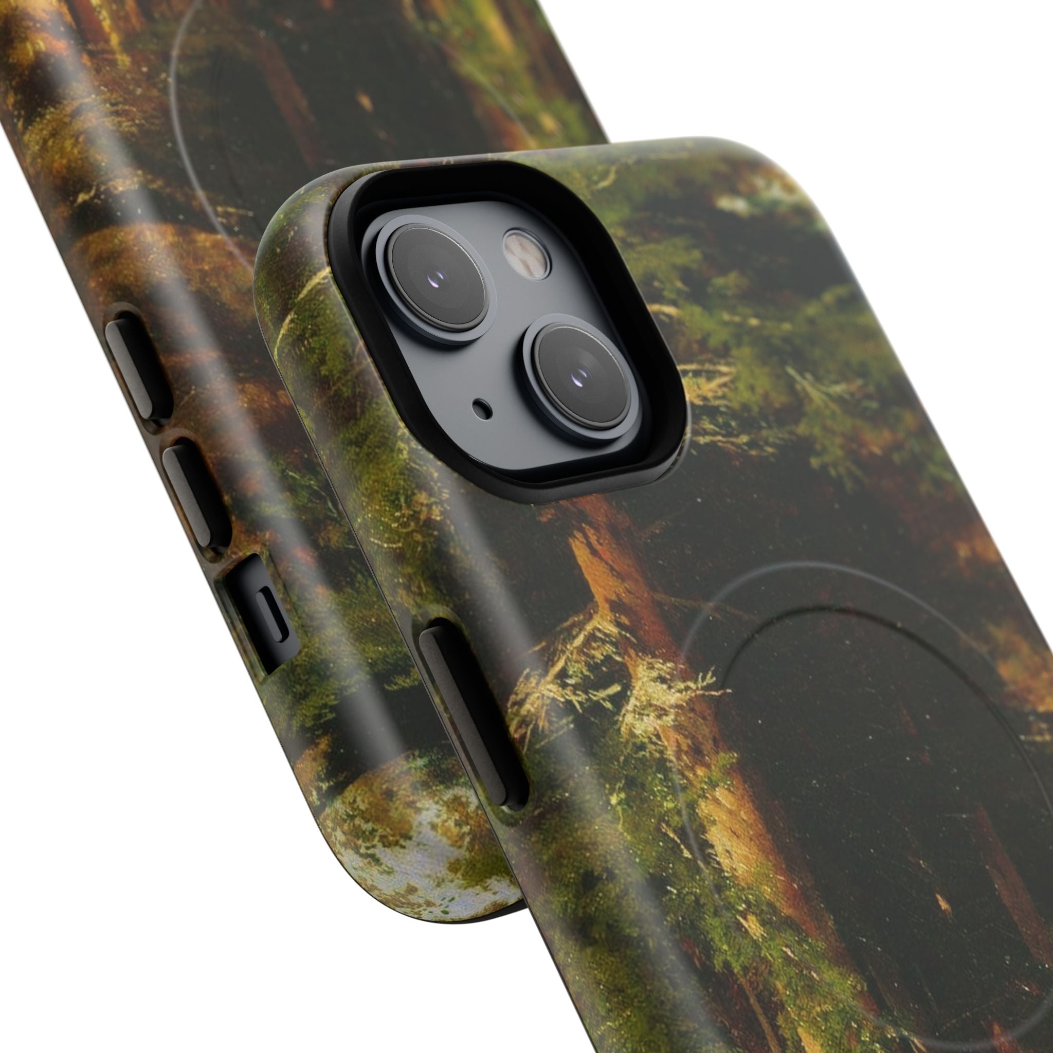 Autumn Forest Path phone case | Magnetic Tough Case, fall landscape art
