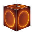 Solar Ring Sun Image Light Cube Lamp | Space Nebula Home Decor