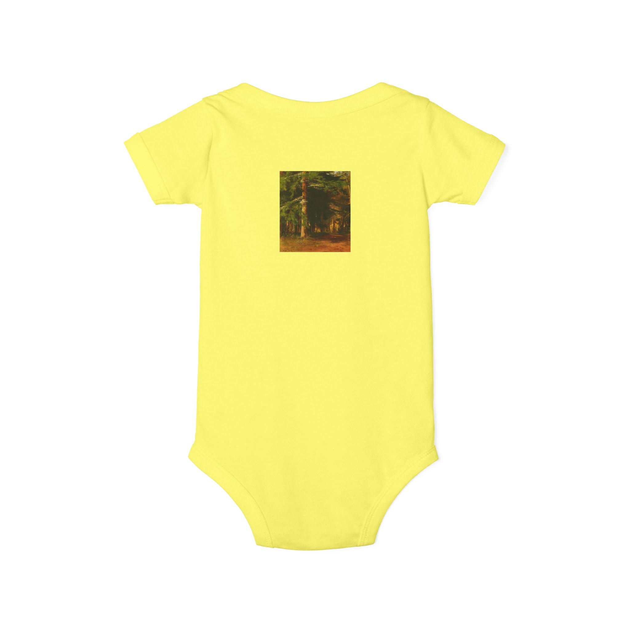 Woodland Forest Illustration Infant Onesie | Baby Bodysuit