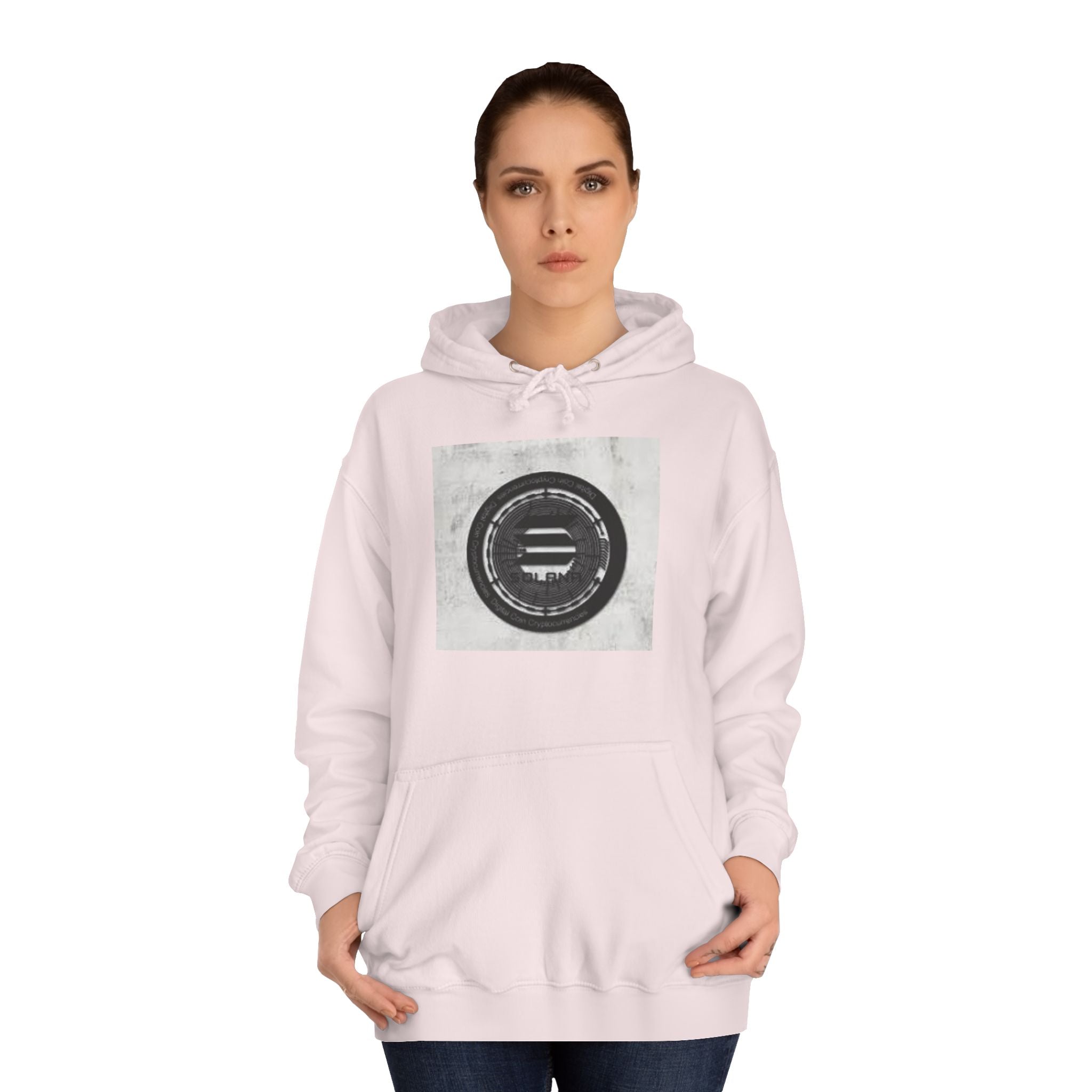 Solana Cryptocurrency Coin Hoodie | Retro Music Graphic