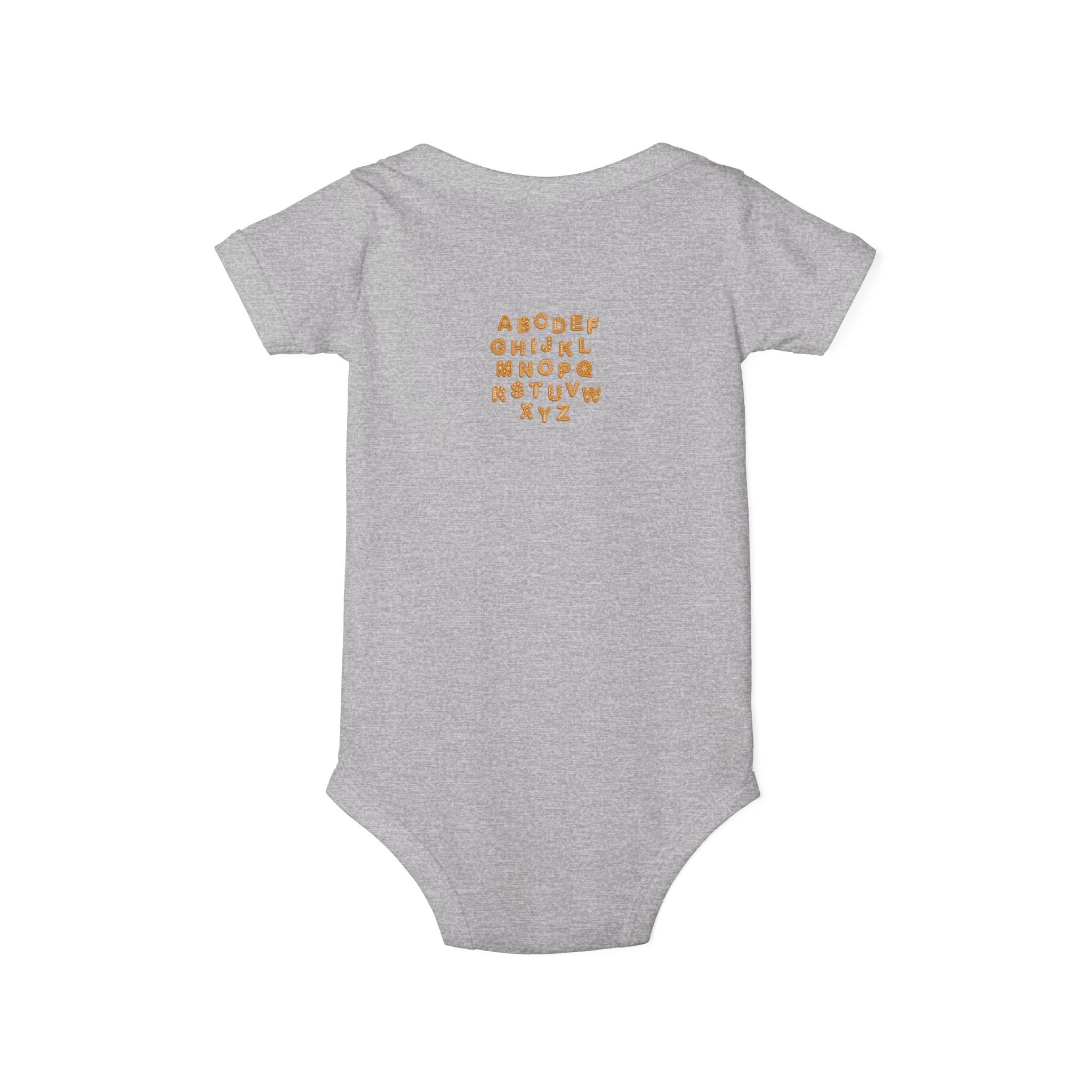 Handwritten Alphabet Infant Onesie | Baby Bodysuit