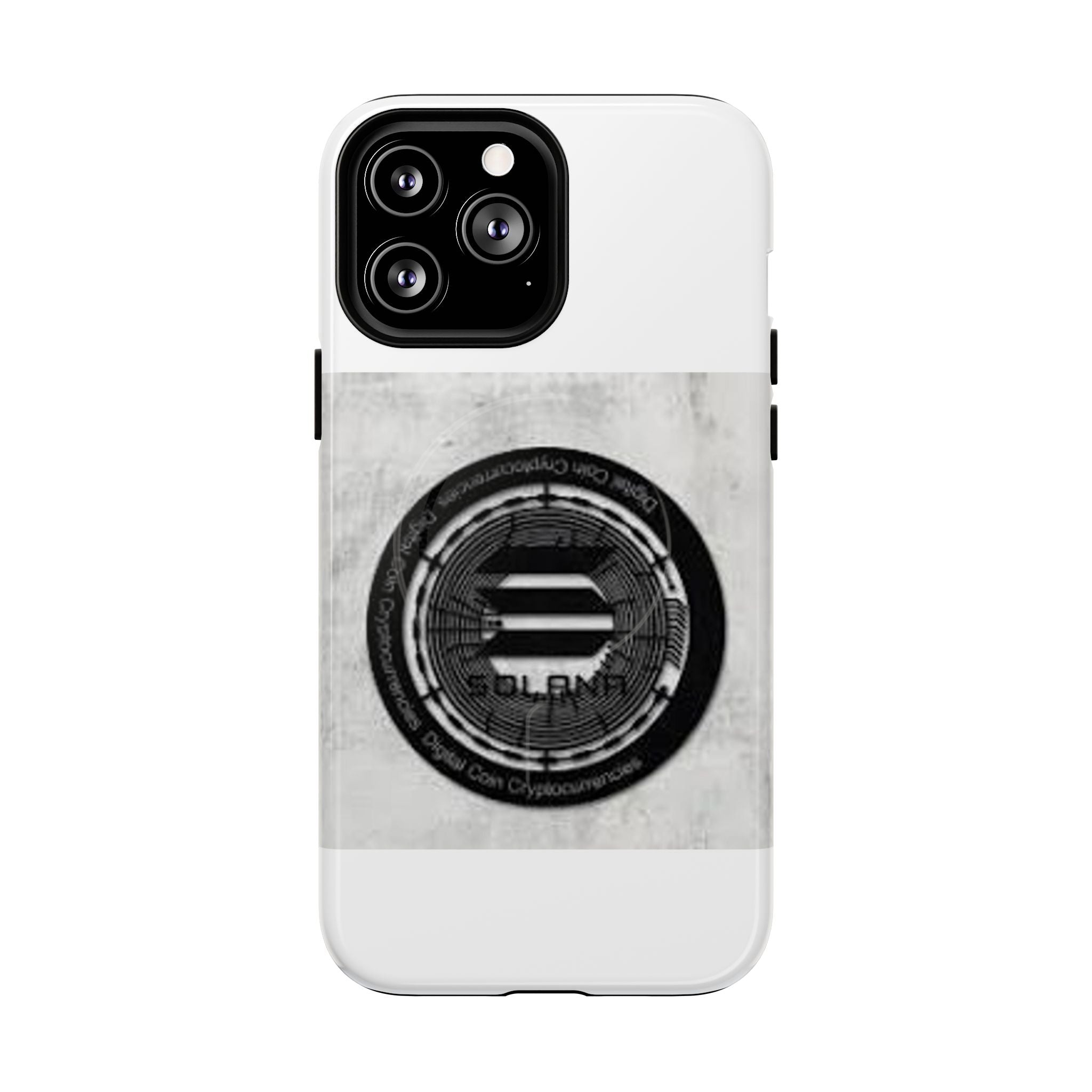 Coque de téléphone Solana Crypto Coin | Coque magnétique robuste