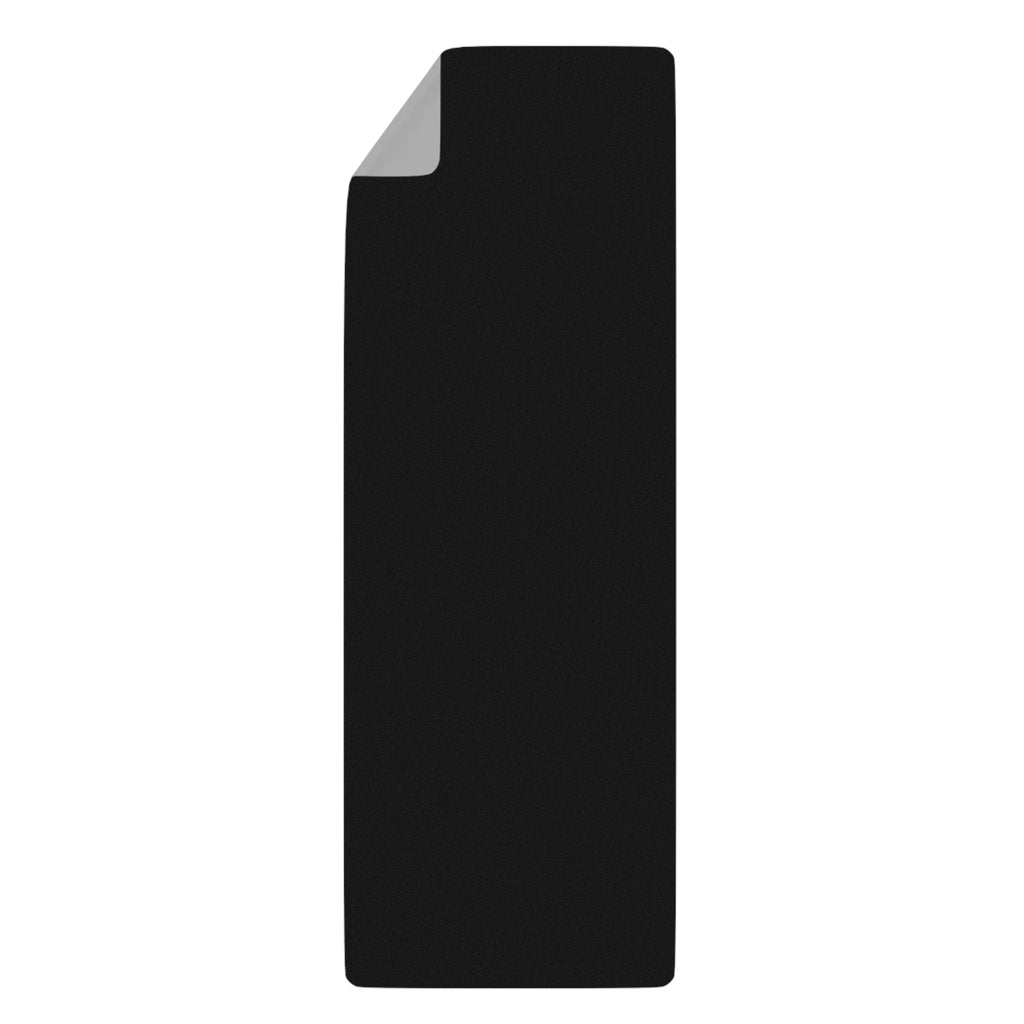 Solana Cryptocurreency Rubber Yoga Mat | Minimalist Black Gray Design