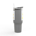 Gold Letter Z Monogram Travel Mug | 40oz Insulated Tumbler