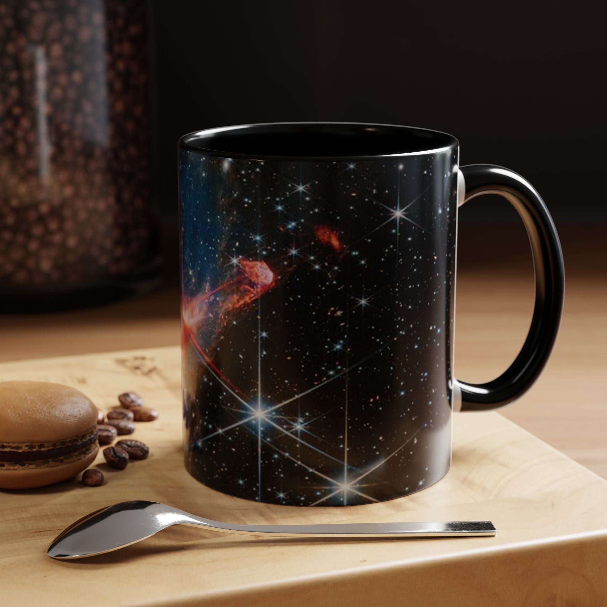 Mug à café motif nébuleuse cosmique galaxie | Scène astronomique étoiles de l'espace