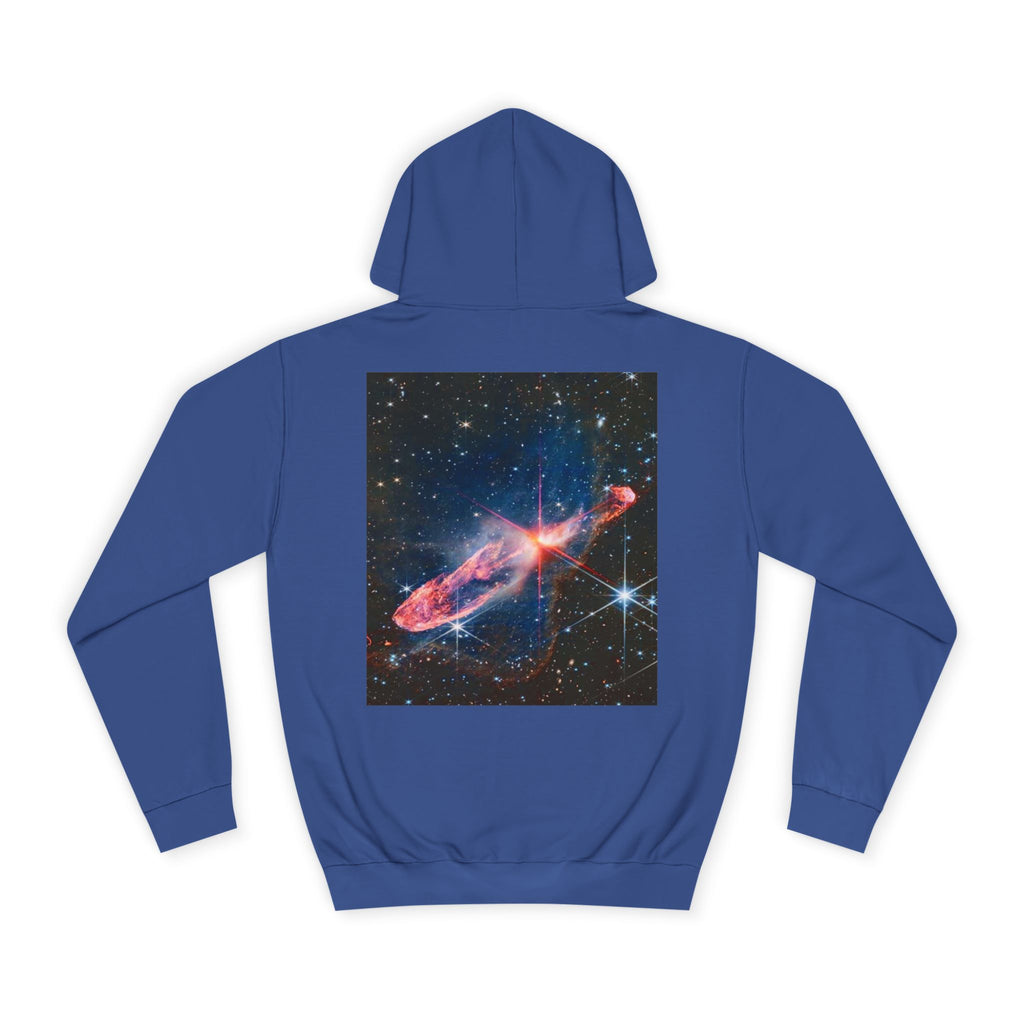 Nebula Space Photo Hoodie | Cosmic Galaxy Stars Astronautic Design
