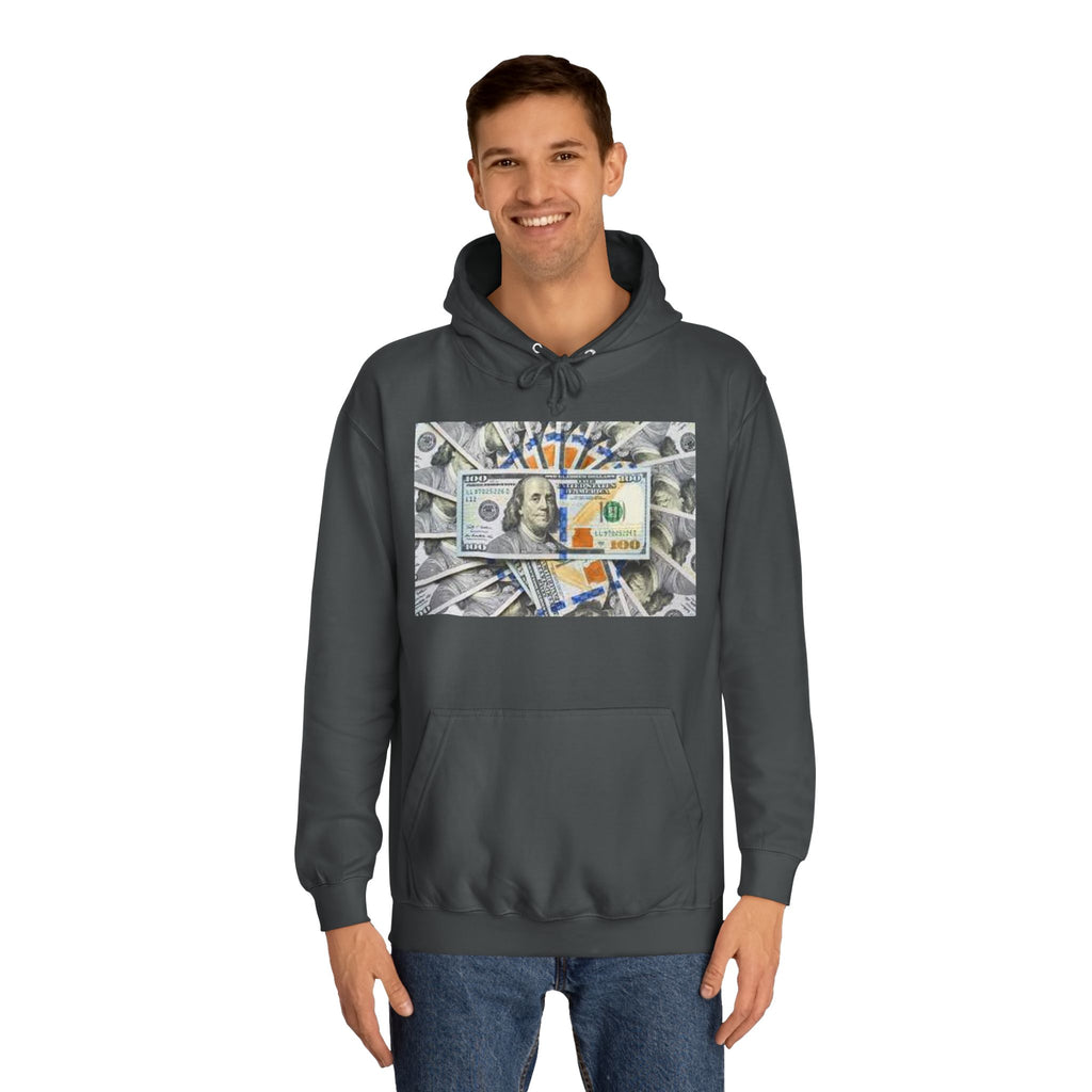 Hundred Dollar Bill Hoodie | Money Graphic Sweatshirt