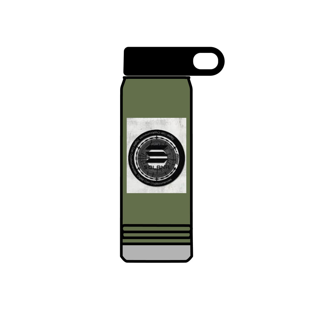 Solana Coin Water Bottle | 20oz Stainless Tumbler