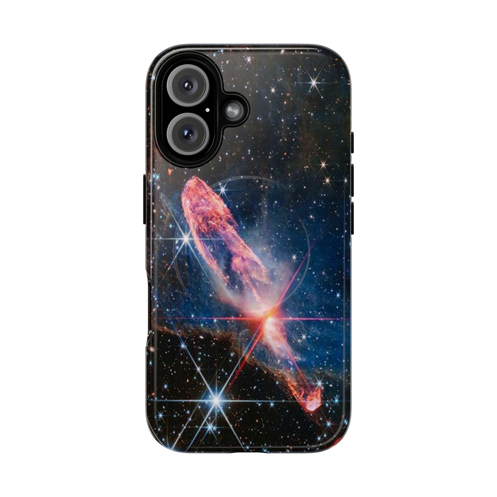 Coque de téléphone Nébuleuse Cosmique | Coque magnétique robuste, motif Galaxie spatiale