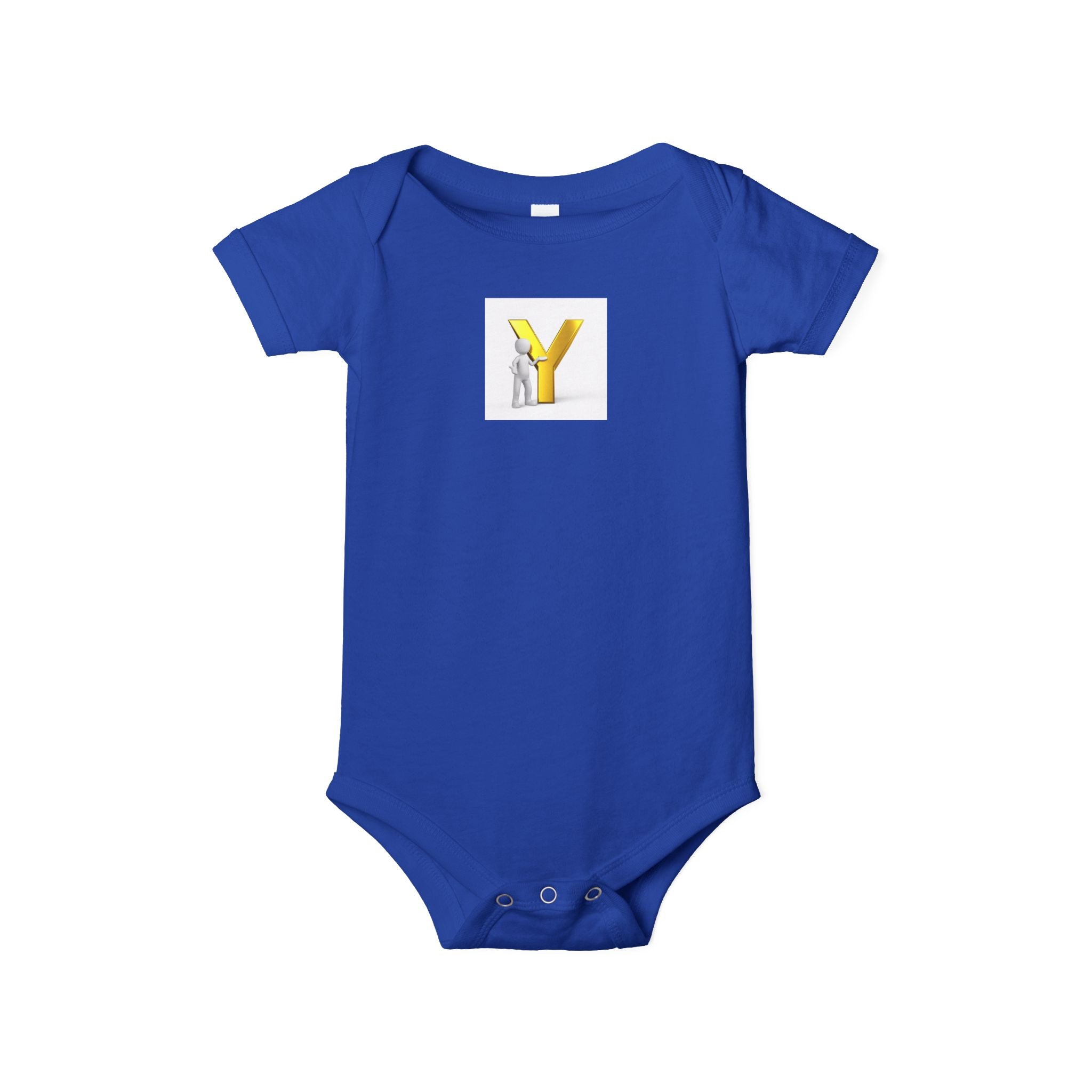 Body Bébé Jaune Lettre Y | Monogramme Body Bébé