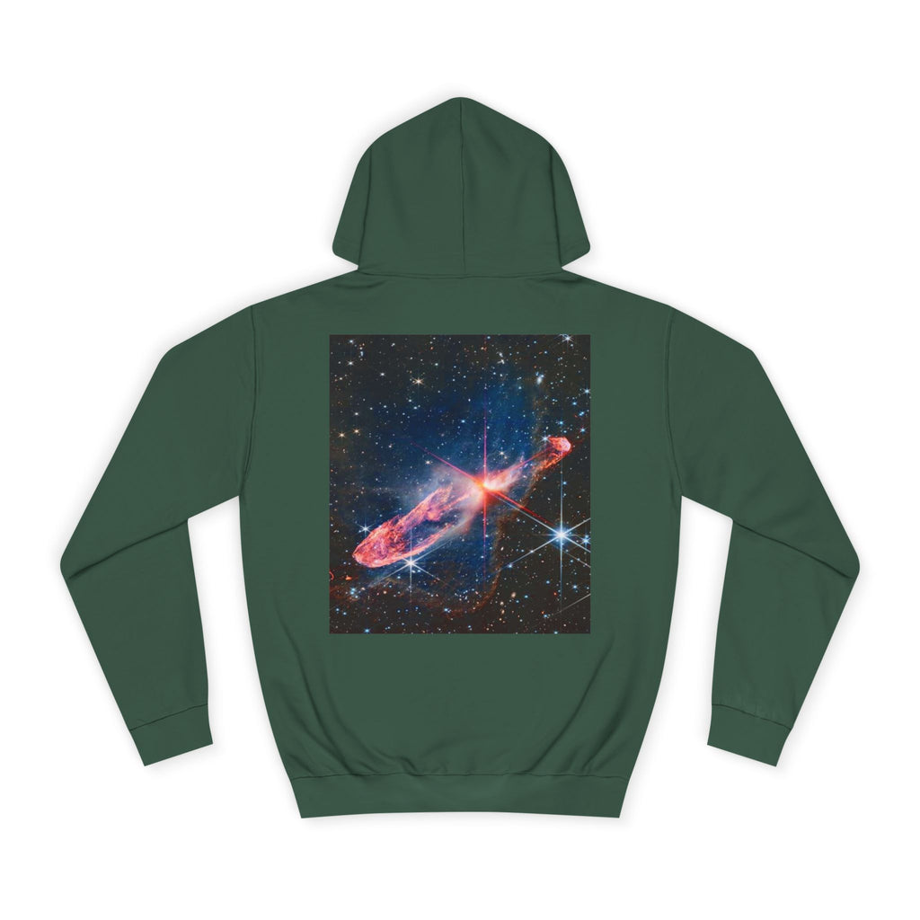 Nebula Space Photo Hoodie | Cosmic Galaxy Stars Astronautic Design
