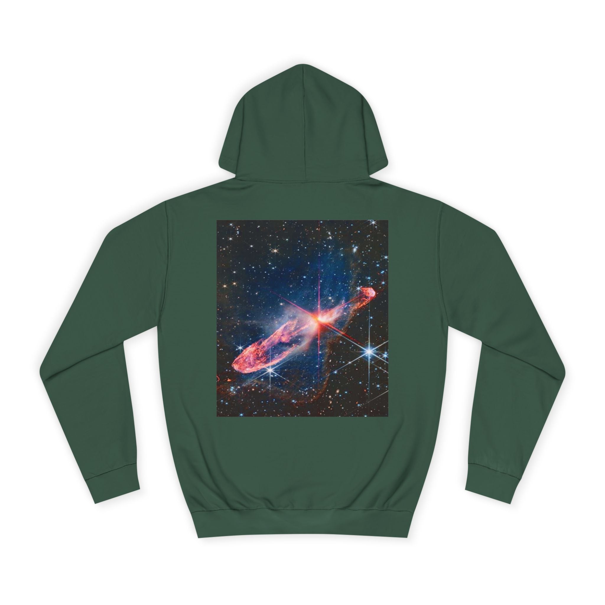 Nebula Space Photo Hoodie | Cosmic Galaxy Stars Astronautic Design