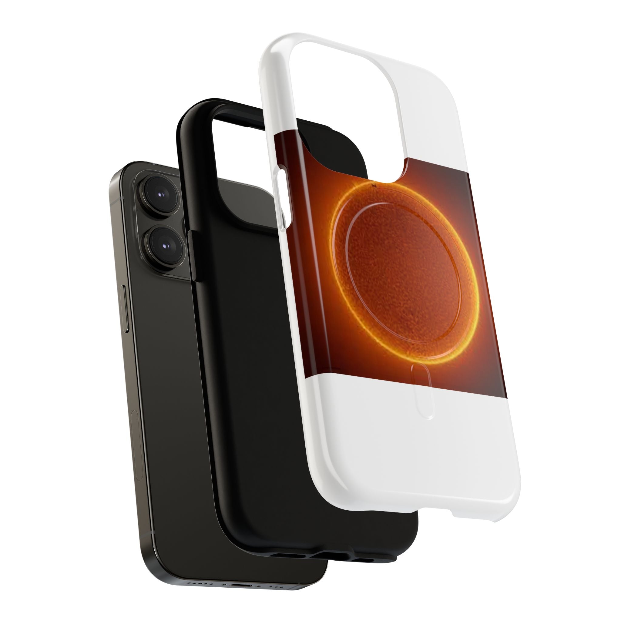 Glowing Solar Eclipse Phone Case | Tough Magnetic Case