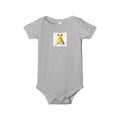 Yellow Letter Ä Baby Onesie | Infant Jersey One Piece
