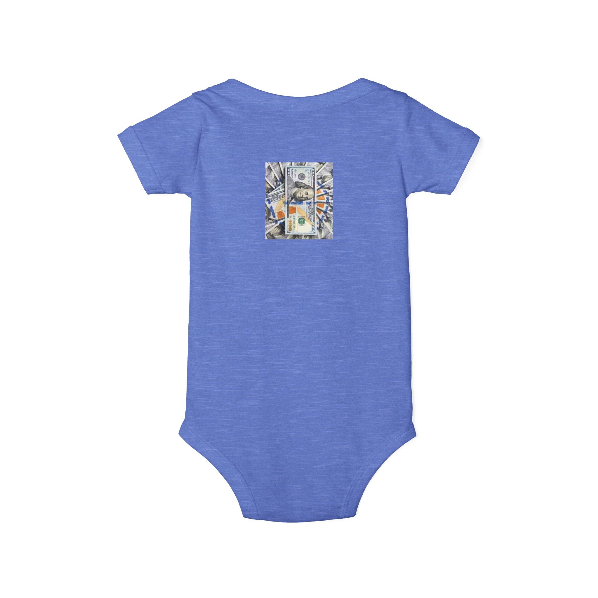 Money Infant Jersey One Piece | Modern Art Baby Bodysuit