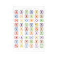 Alphabet and Symbols Postcards | Colorful Letter and Number Cards Set