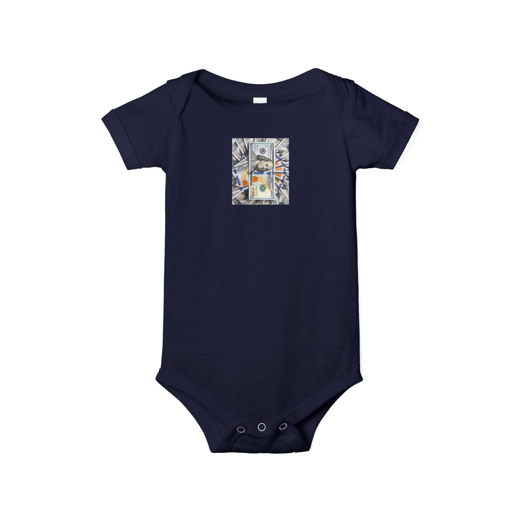 Grenouillère bébé Money Infant Jersey | Body bébé art moderne