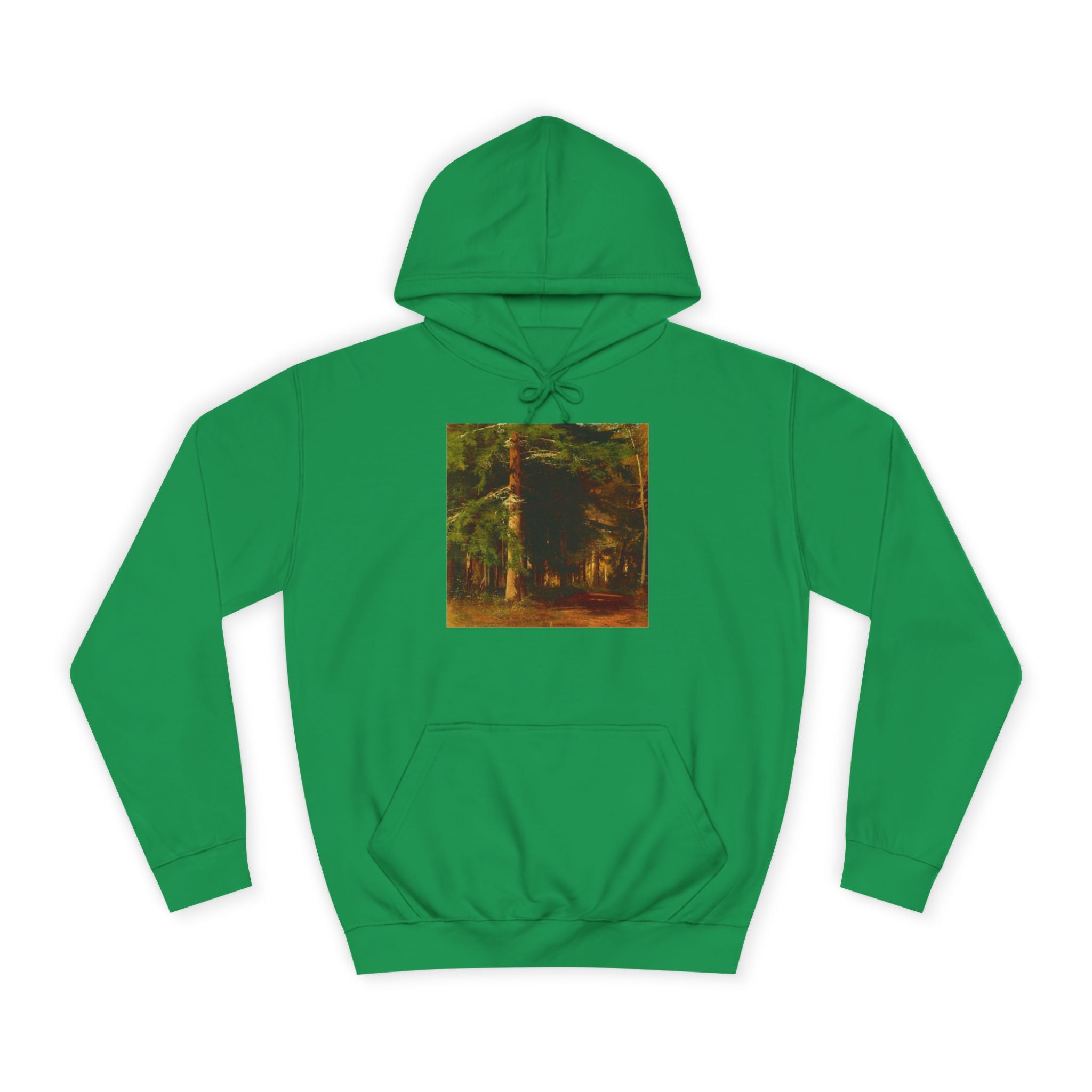 Sweat à capuche motif Forêt | Sweat-shirt vintage Arbres des bois