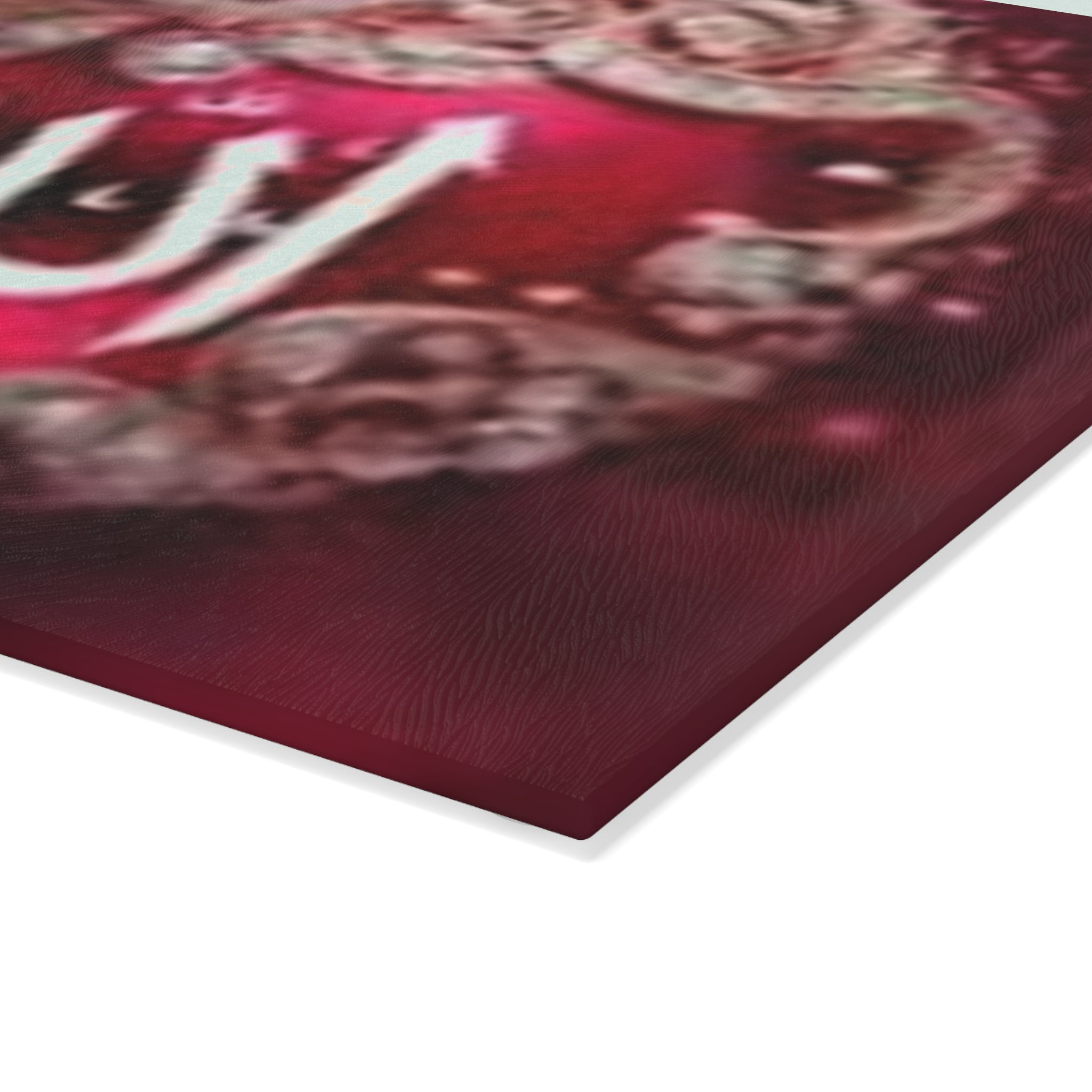 Allah Calligraphy Glass Cutting Board | Islamic Wall Art, Kitchen Decor