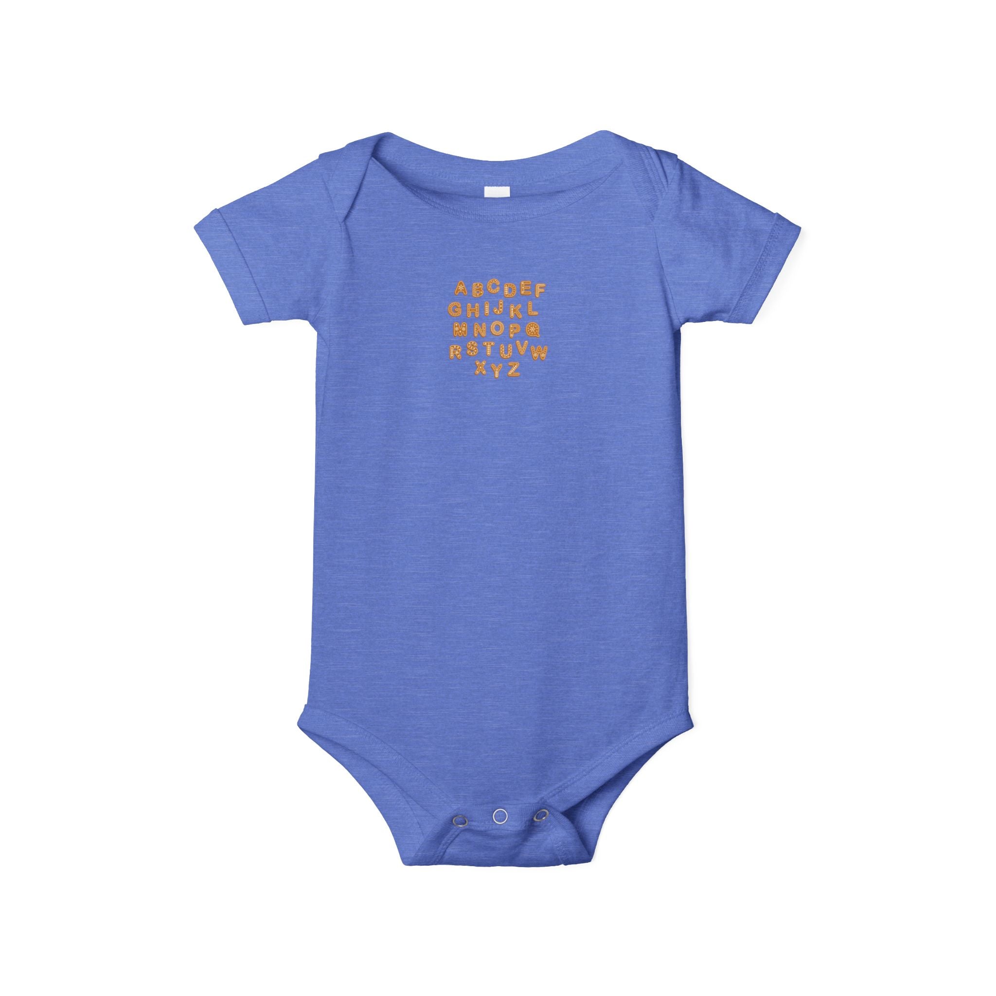 Body de bébé alphabétique manuscrit | Grenouillère