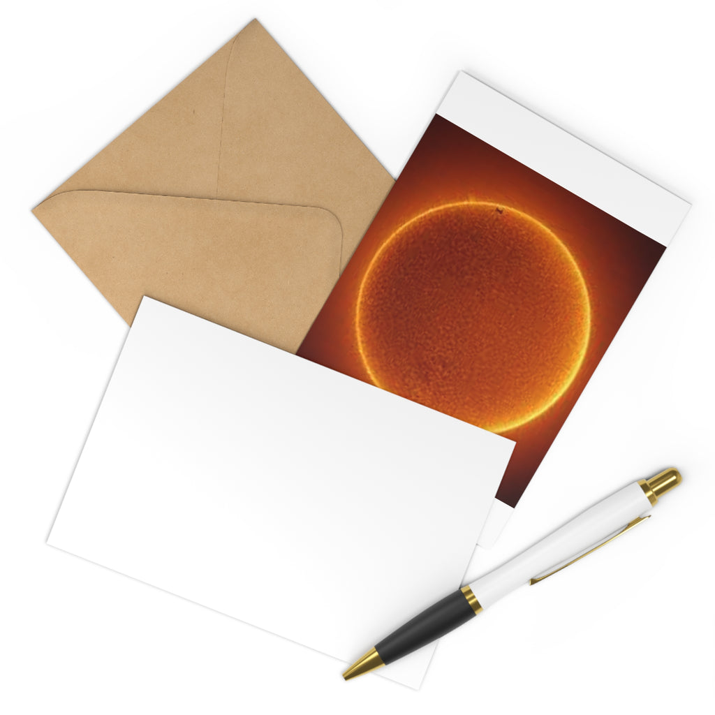 Solar Disc Postcards | Sun Photography, Space Art, Astronomy Prints (7 pcs)
