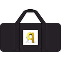 Gold Letter Q Graphic Duffel Bag | Checker or Camo Strap Options