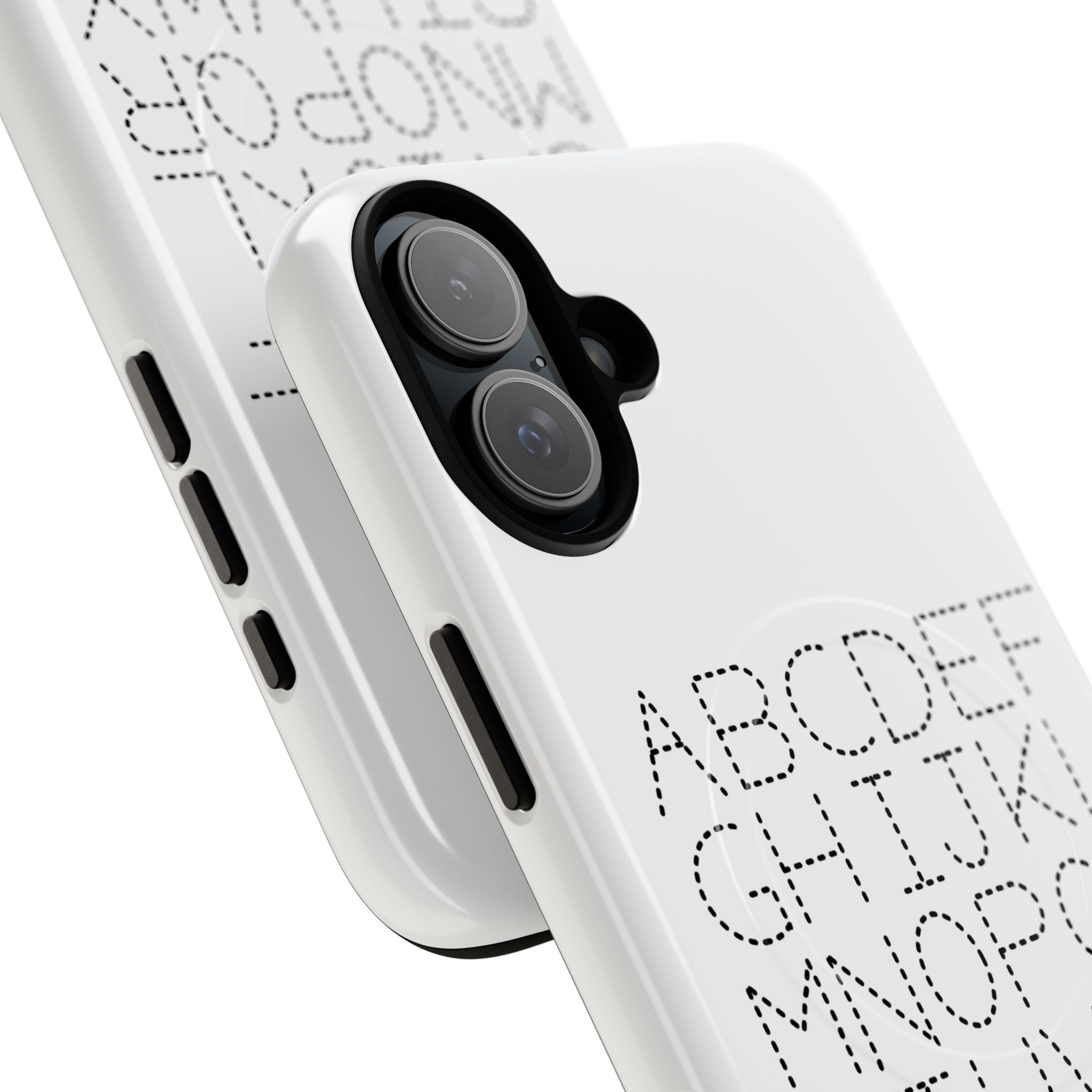 Dotted Alphabet Phone Case | Tough Magnetic Case