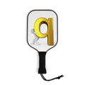 Golden Letter Q Pickleball Paddle