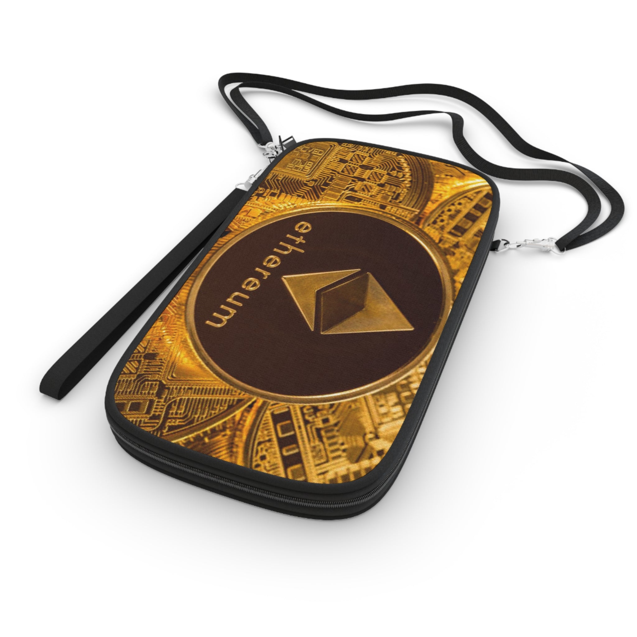 Ethereum Coin passport wallet | crypto travel accessory