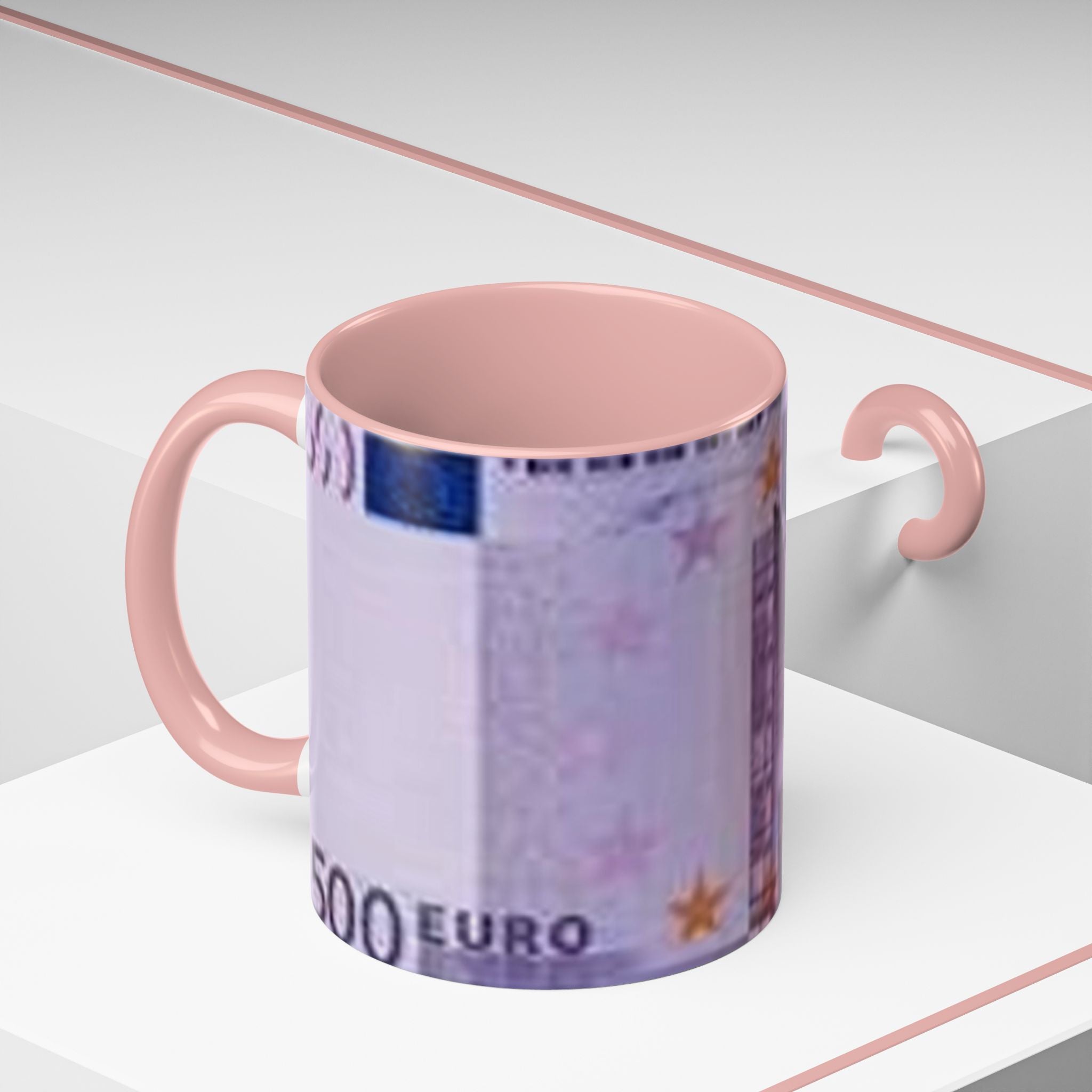 500 Euro Banknote Tasse | Akzent-Kaffeetasse 11oz 15oz