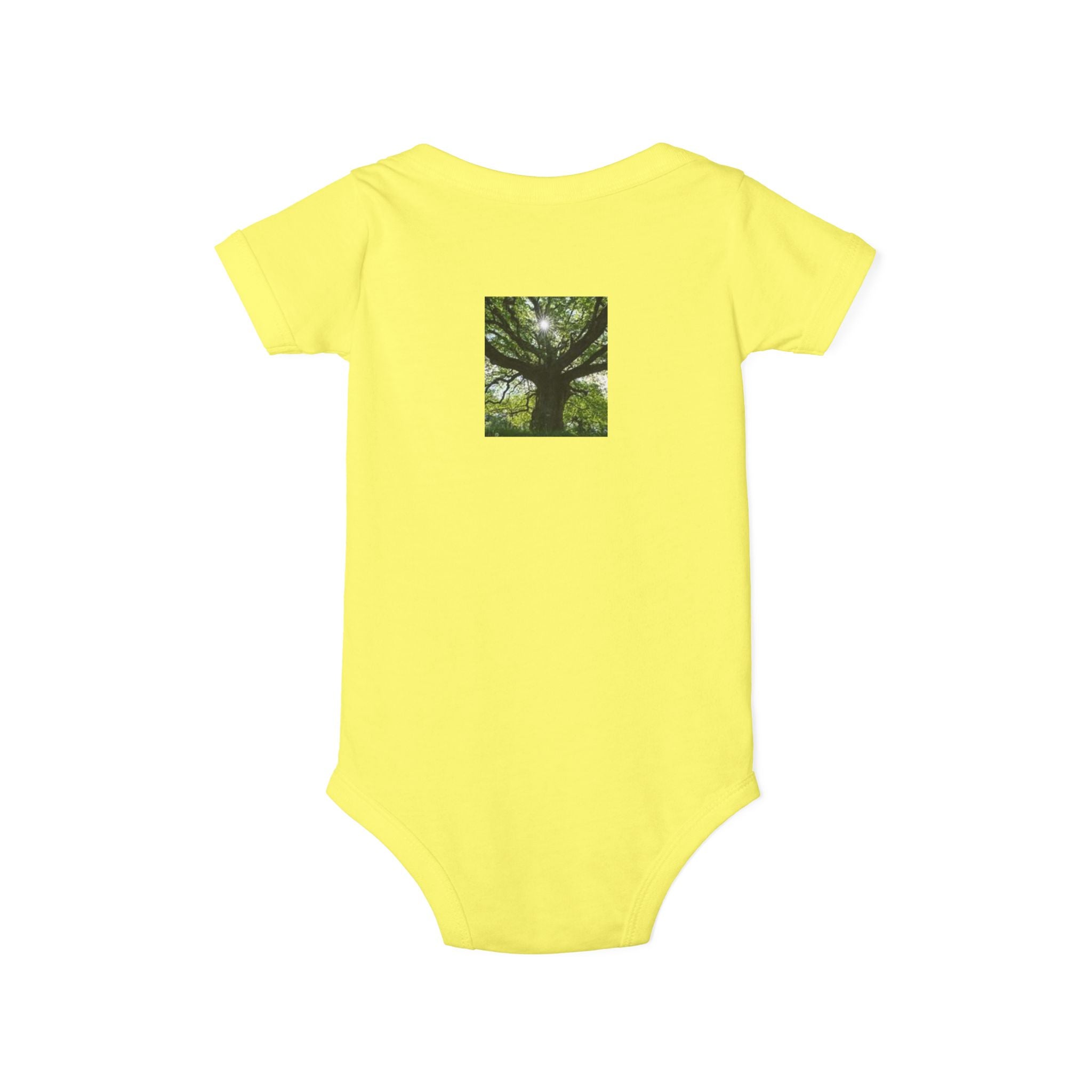 Majestic Oak Tree Infant Onesie | Tree Photo Baby Bodysuit