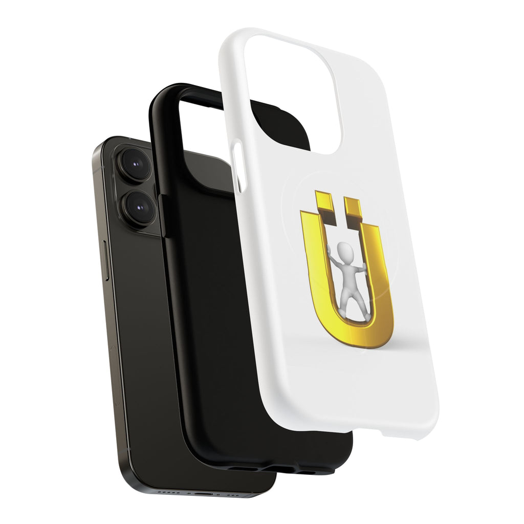 Gold Letter Ü Logo phone case | Tough Magnetic Case