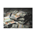 Stacks of Cash Glass Cutting Board | Money Print Kitchen Decor