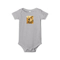 Bitcoin Cryptocurrency Infant One Piece | Floral Nursery Baby Bodysuit