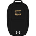 Gold Leopard Alphabet Embroidery Backpack | Under Armour All Sport