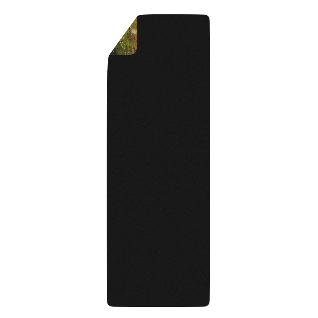 Forest Landscape Rubber Yoga Mat | Woodland Tree Scene