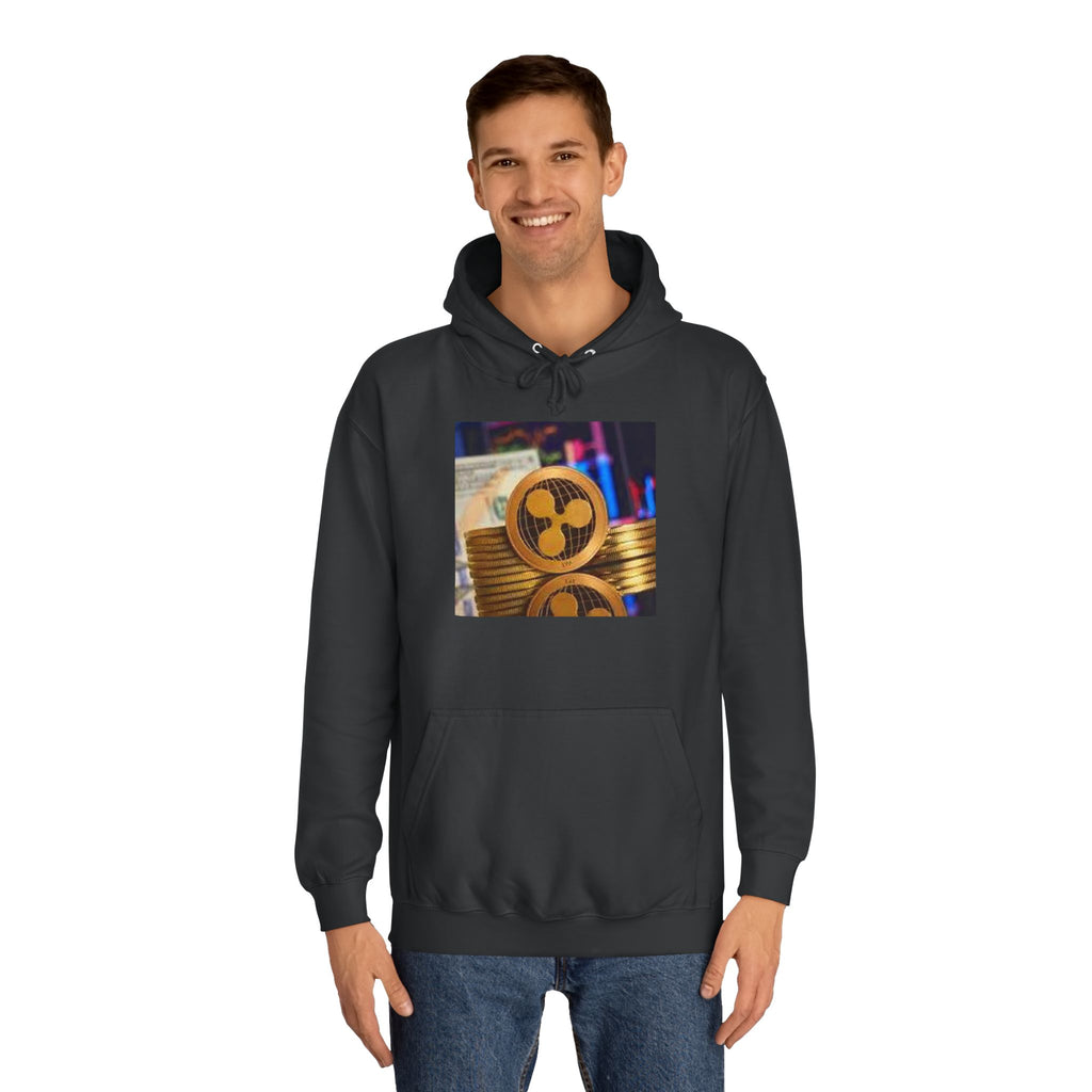 Ripple Cryptocurrency Hoodie | Ripple Coin Graphic, Crypto Stack, Blockchain Fashion
