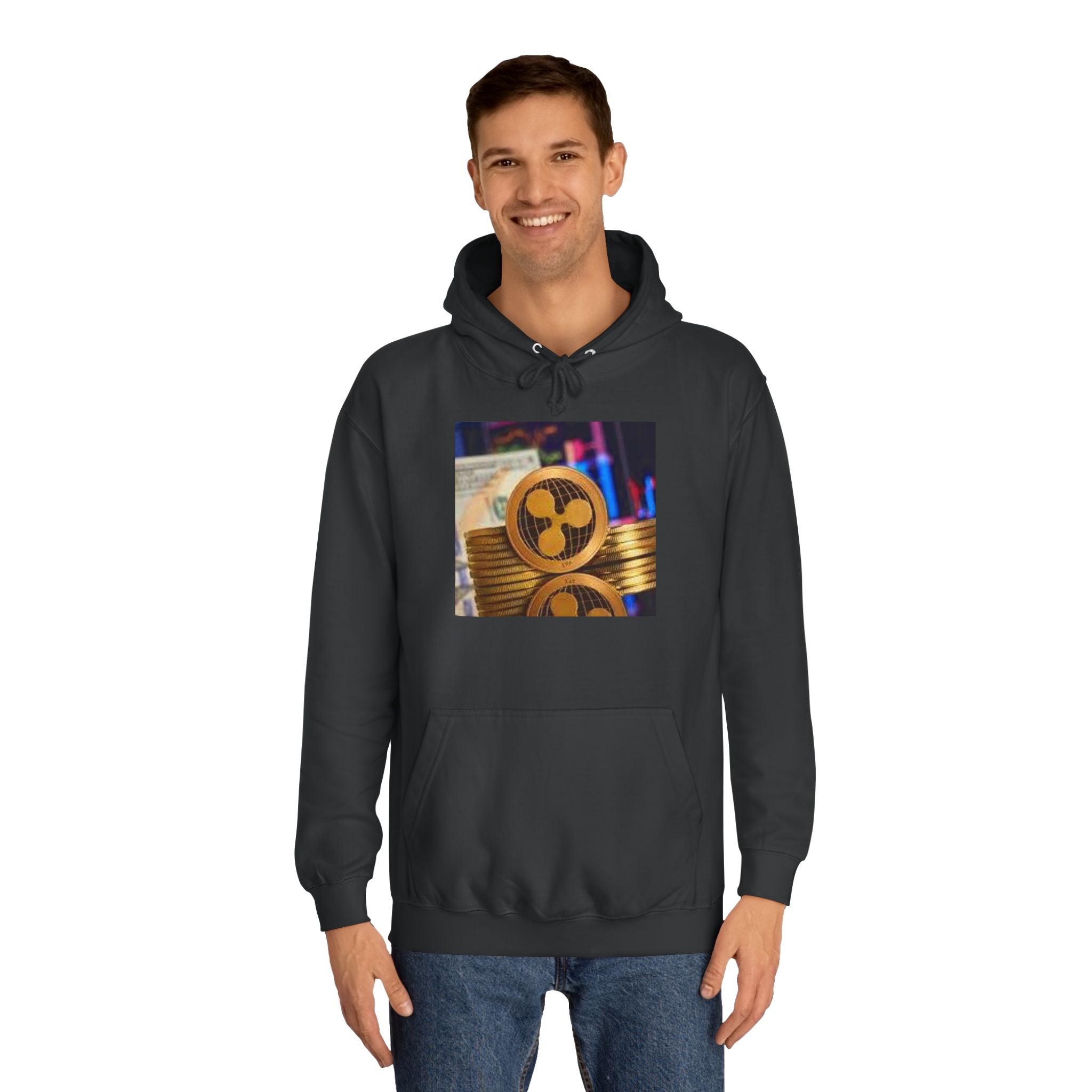 Ripple Cryptocurrency Hoodie | Ripple Coin Graphic, Crypto Stack, Blockchain Fashion