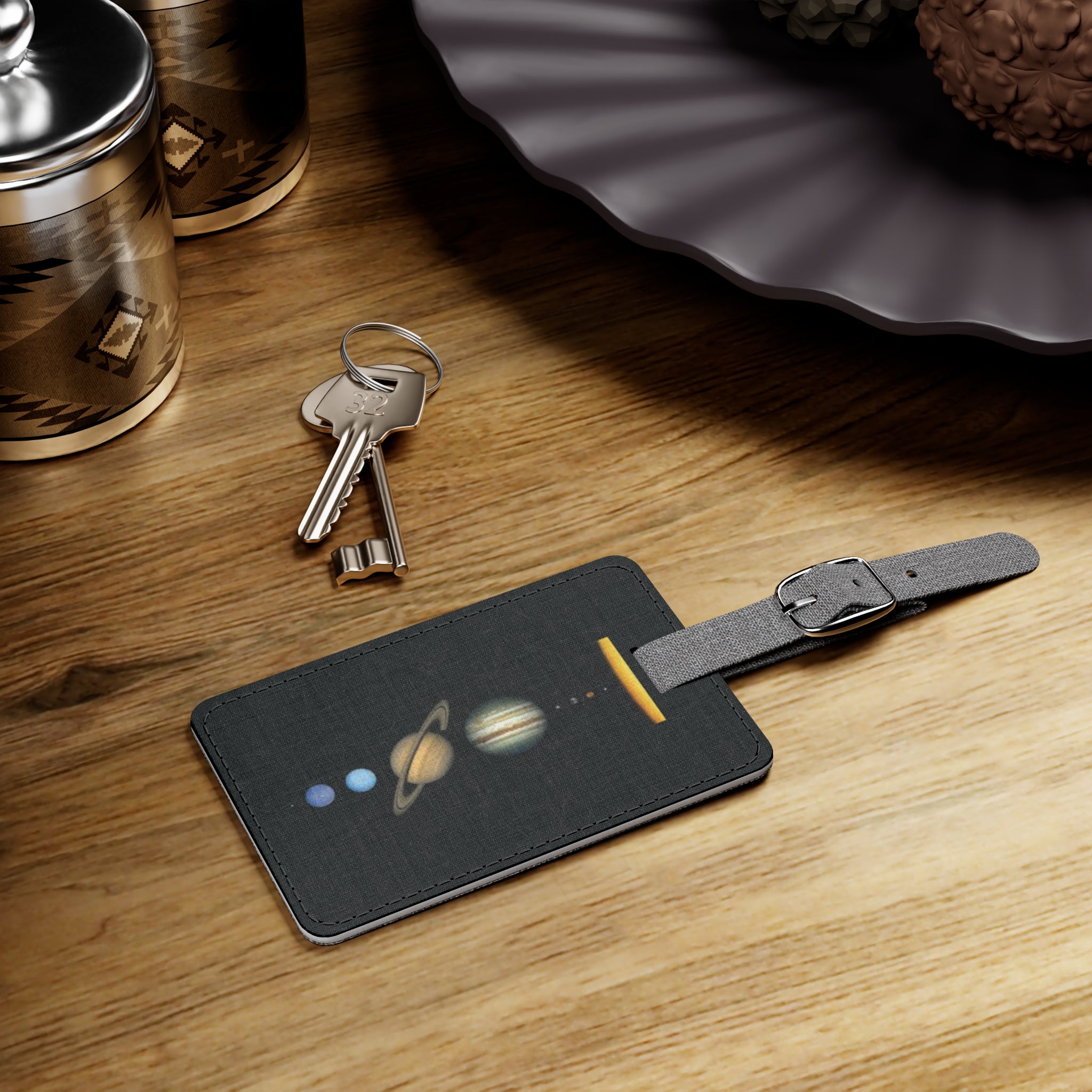 Solar System Planets Luggage Tag | Planet Travel ID Tag
