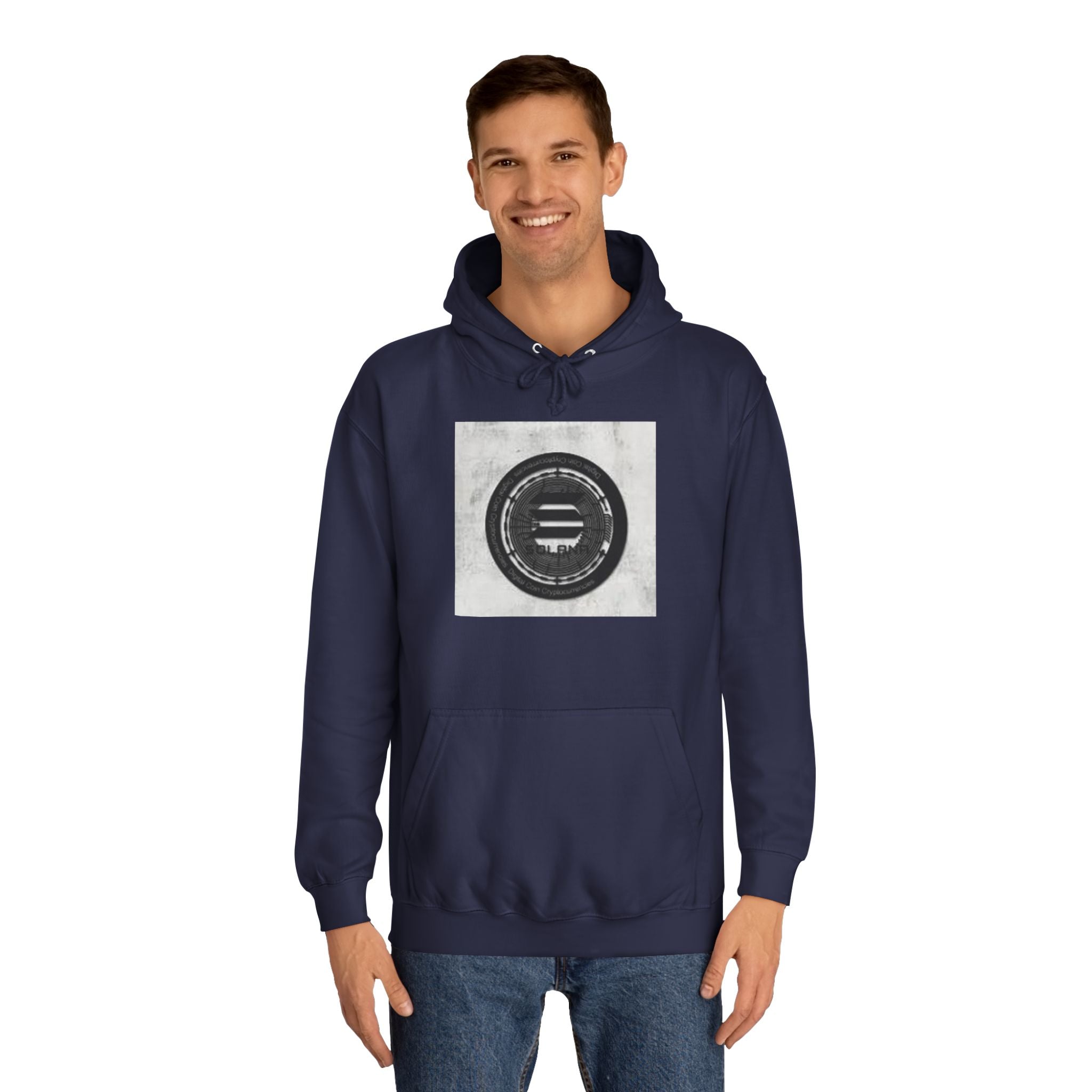 Solana Cryptocurrency Coin Hoodie | Retro Music Graphic