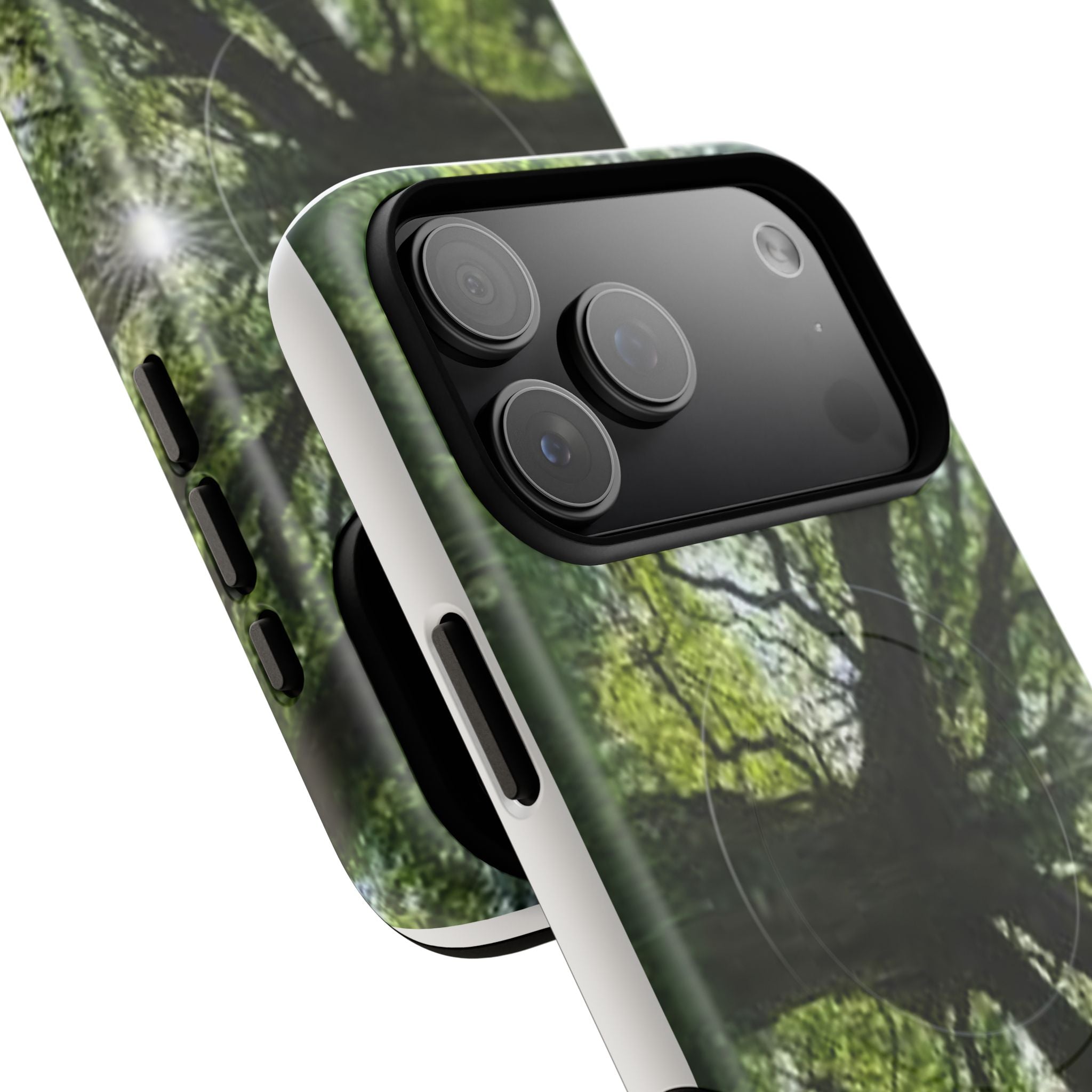 Sunlit Oak Tree Phone Case | Tough Magnetic Case