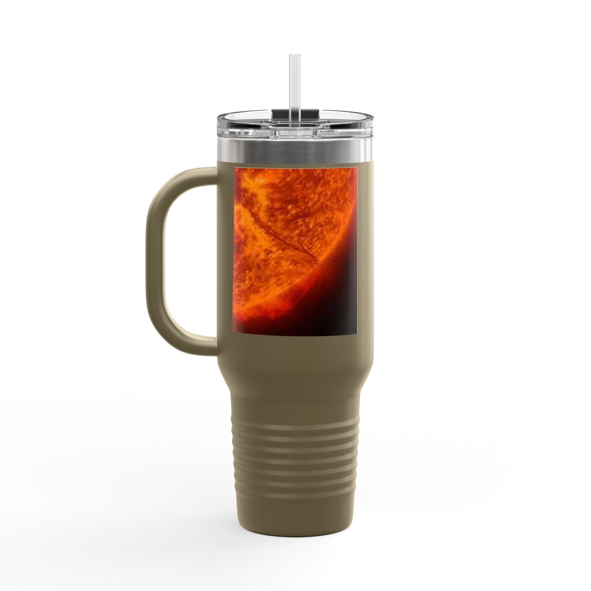 Solar Close-Up Sun Photo Travel Mug, 40oz Insulated Tumbler