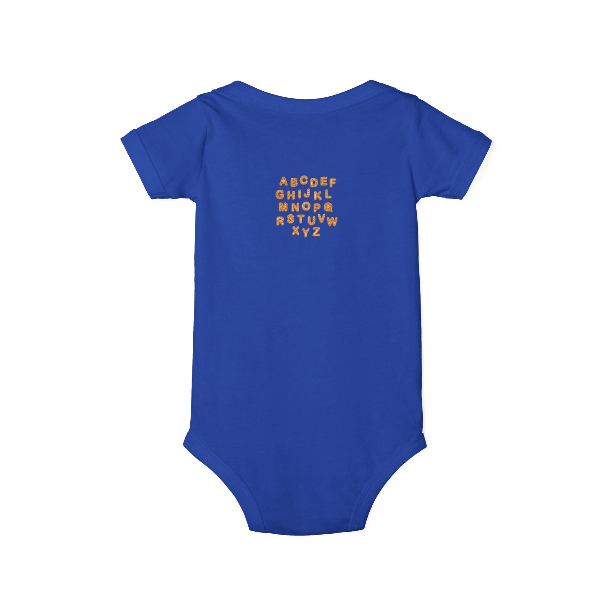 Handwritten Alphabet Infant Onesie | Baby Bodysuit